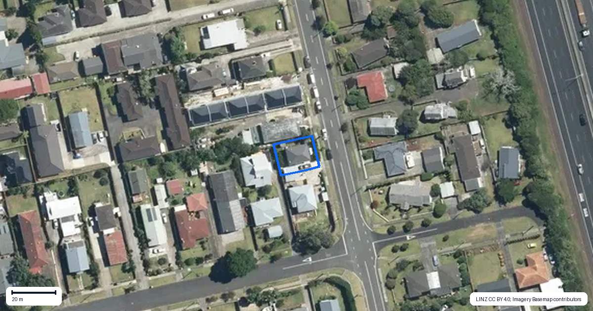 Property context map for 27A Crawford Avenue, Mangere Bridge, Auckland
