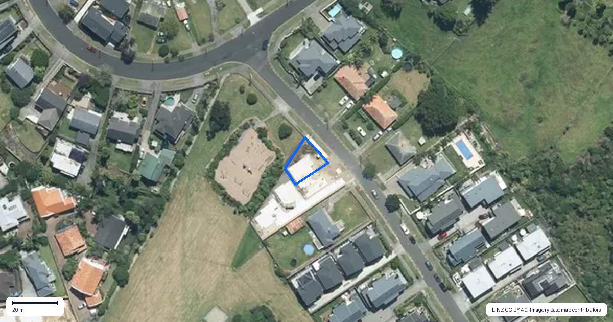 Property context map for 1A Fernwood Place, Wai o Taiki Bay, Auckland