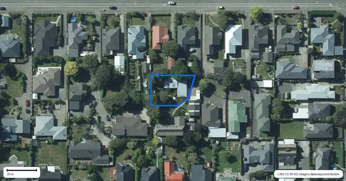 Property context map for 155A Layard Street, Windsor, Invercargill