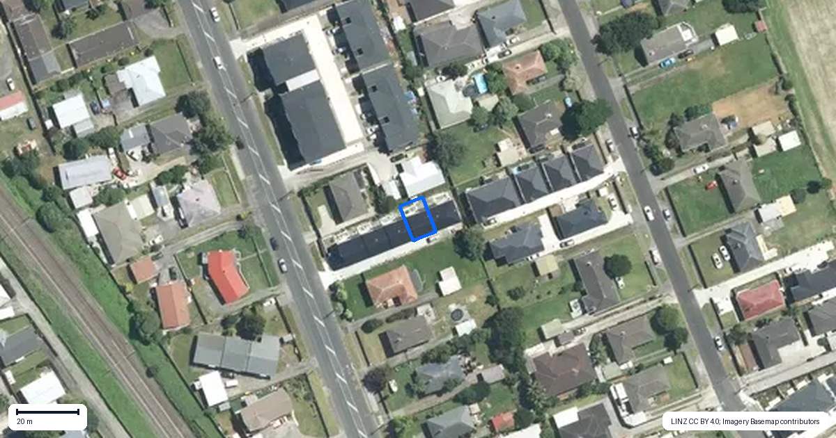 Property context map for 91D Porchester Road, Papakura