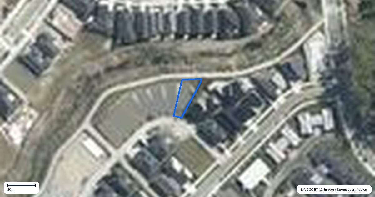 Property context map for 39 Rosetta Lane, Wainui