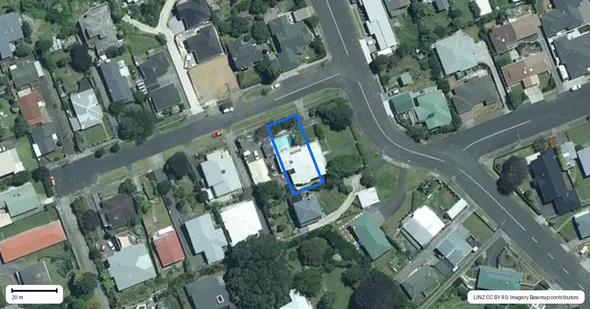 Property context map for 3 Burns Street, Westown, New Plymouth
