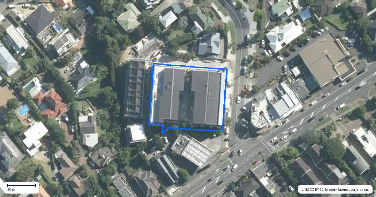 Property context map for 312/8 Meadowbank Road, Meadowbank, Auckland