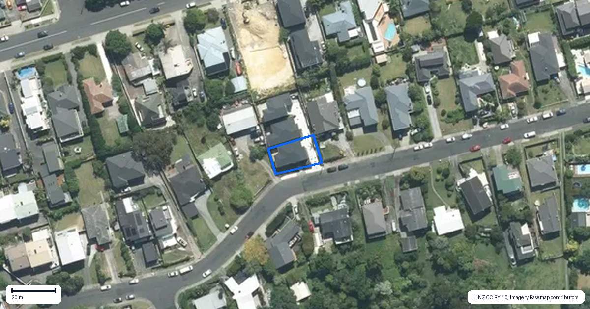 Property context map for 24A City View Terrace, Birkenhead, Auckland