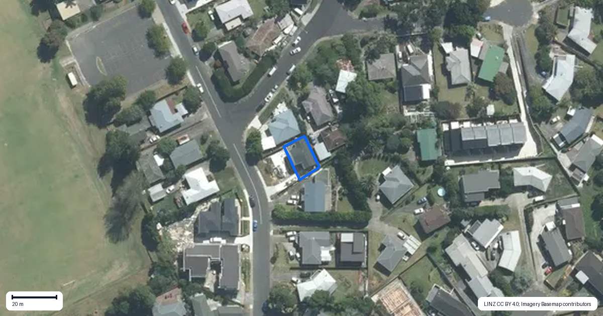 Property context map for 76B Bond Crescent, Forrest Hill, Auckland