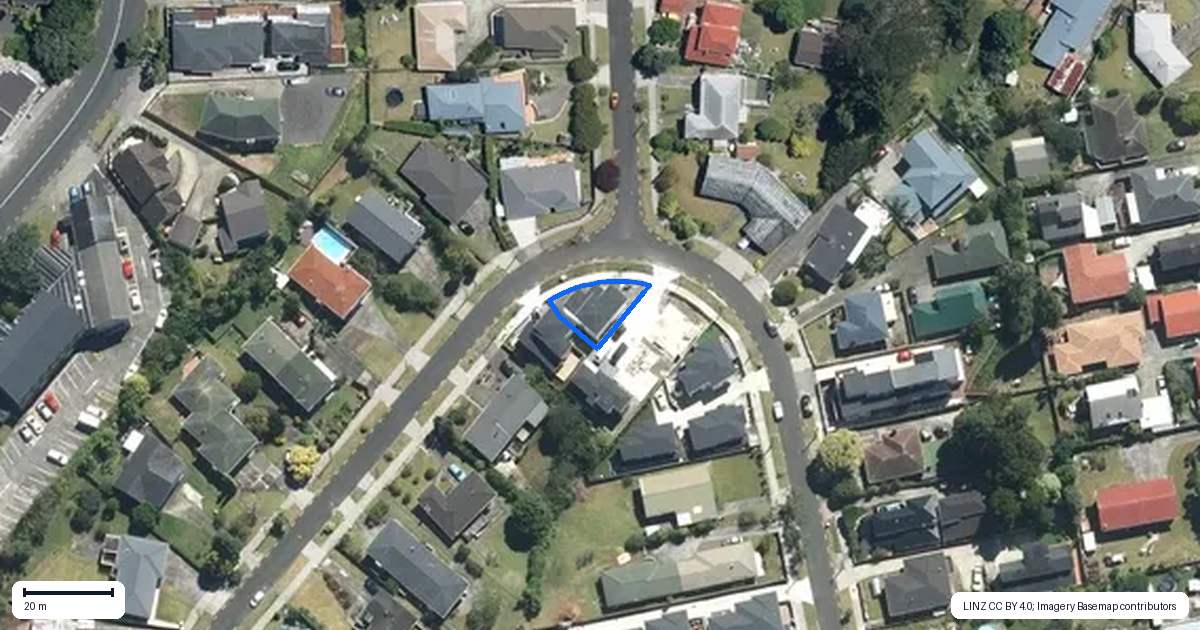Property context map for 13B Windermere Crescent, Blockhouse Bay, Auckland