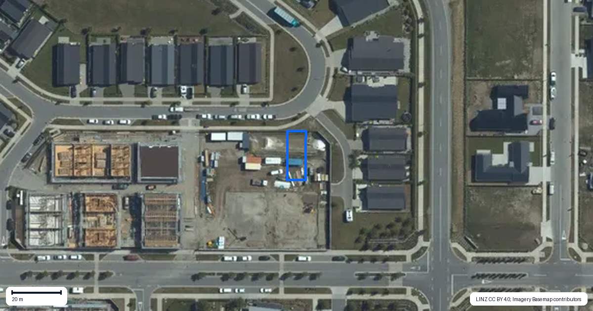 Property context map for 21 Bellfield Lane, Wanaka