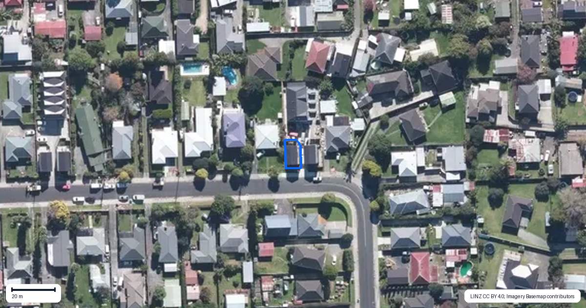 Property context map for 26A Enderby Drive, Te Atatu Peninsula, Auckland