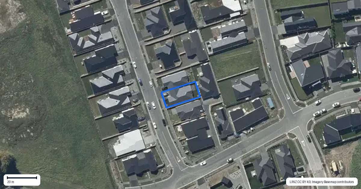 Property context map for 6 Eccles Place, Halswell, Christchurch