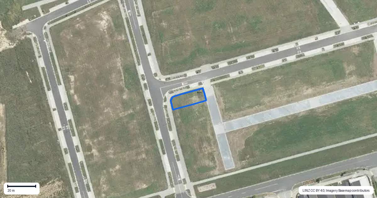 Property context map for 20 Mene Way, Karaka, Papakura
