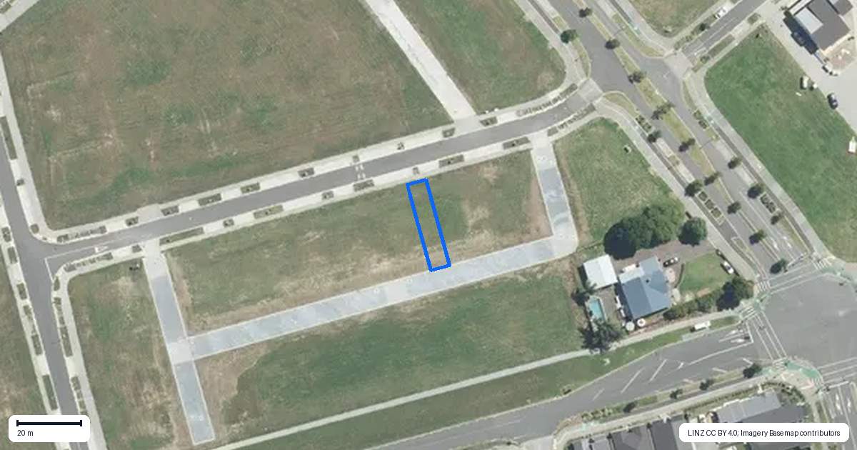 Property context map for 15 Awhi Way, Karaka, Papakura