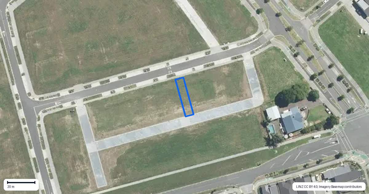 Property context map for 19 Awhi Way, Karaka, Papakura