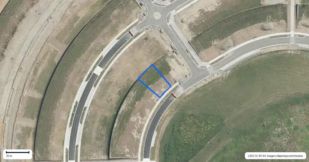 Property context map for 27 Parkland Loop, Wainui