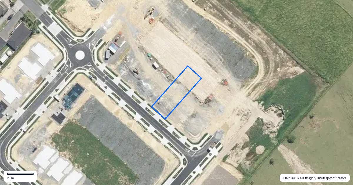 Property context map for 36 Ferndale Drive, Kawakawa Bay