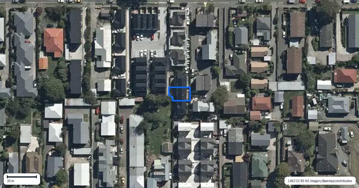Property context map for 6/506 Armagh Street, Linwood, Christchurch