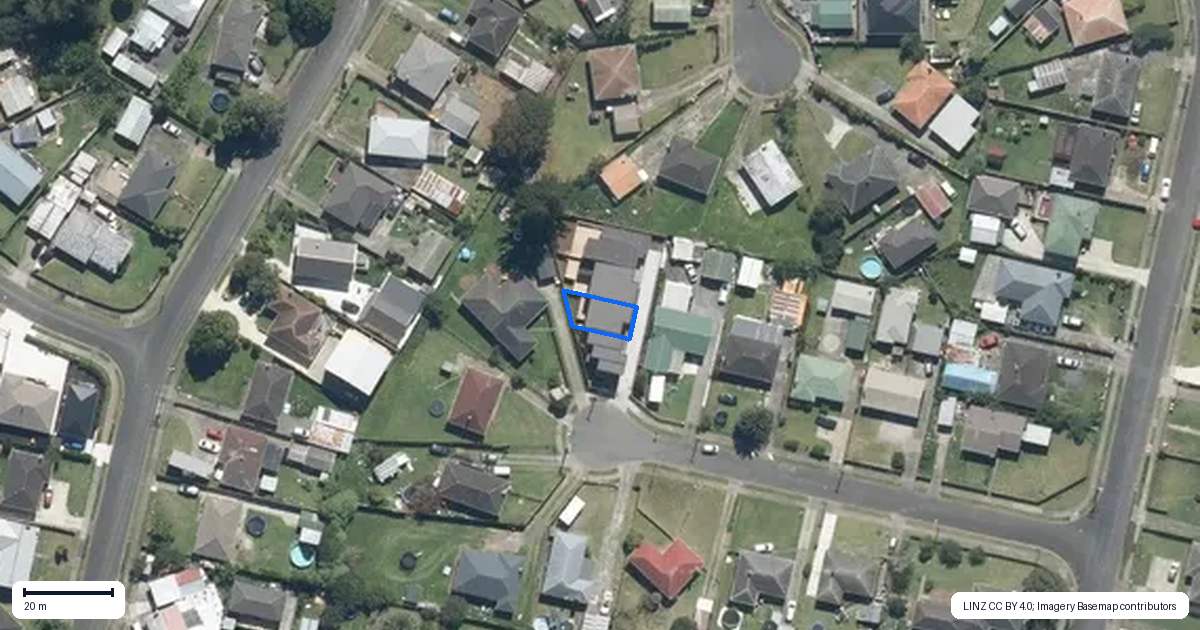 Property context map for 11B Angus Street, Otara, Auckland