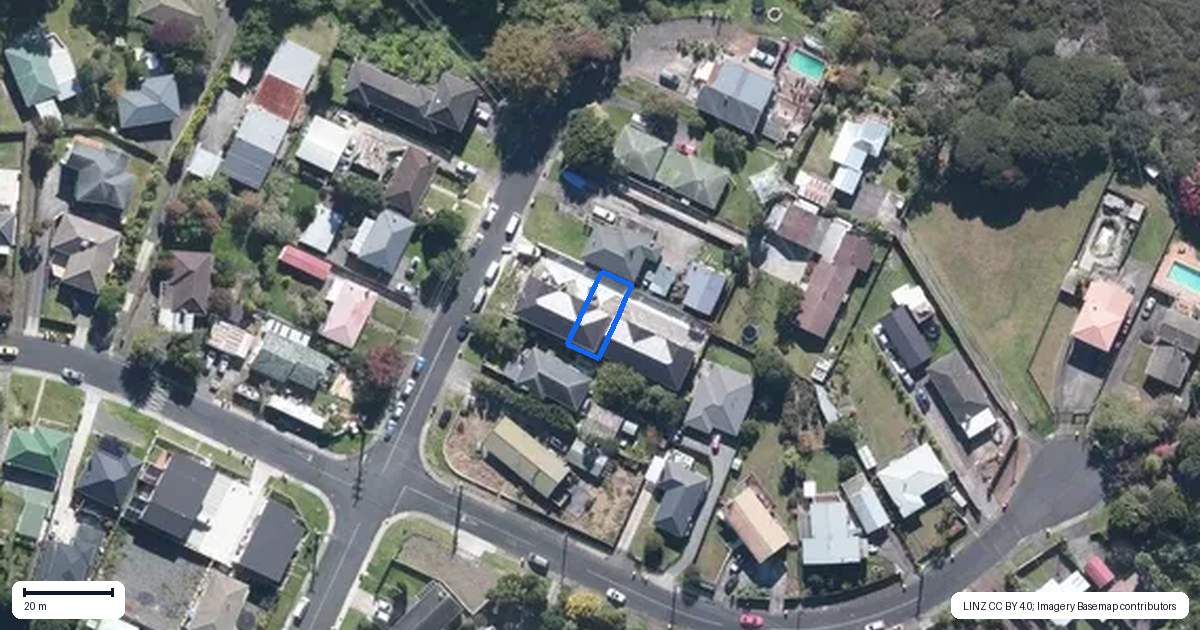 Property context map for 3/149 Tirimoana Road, Te Atatu South, Auckland