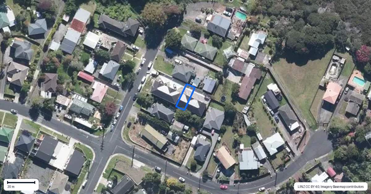 Property context map for 4/149 Tirimoana Road, Te Atatu South, Auckland