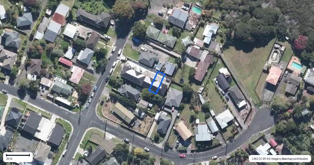 Property context map for 5/149 Tirimoana Road, Te Atatu South, Auckland