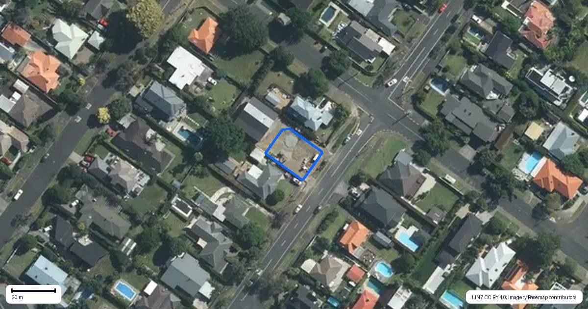 Property context map for 36 Kesteven Avenue, Glendowie, Auckland