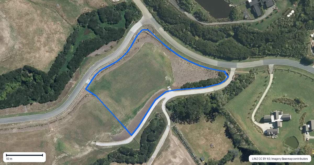 Property context map for 1 Ata Rangi Close, Wainui