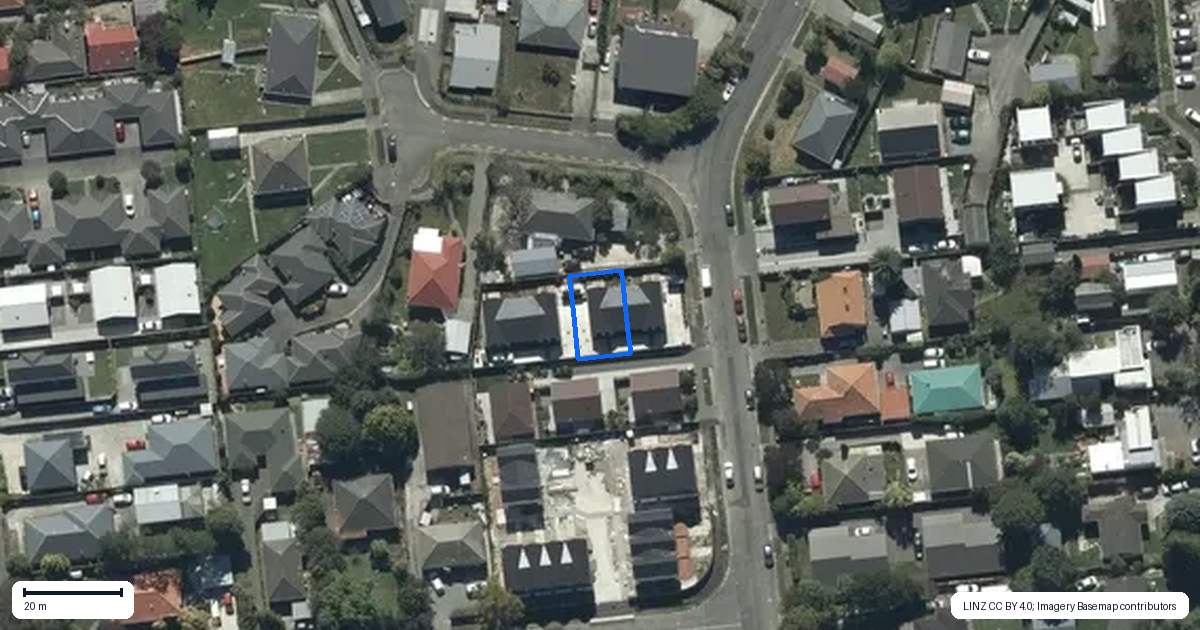 Property context map for 2/66 Centennial Avenue, Riccarton, Christchurch