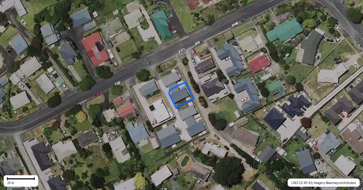 Property context map for 2/29 Gibson Road, Dinsdale, Hamilton
