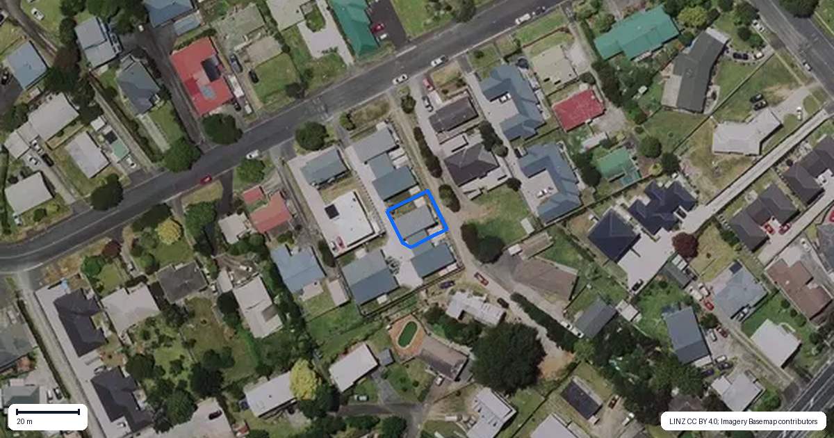 Property context map for 3/29 Gibson Road, Dinsdale, Hamilton