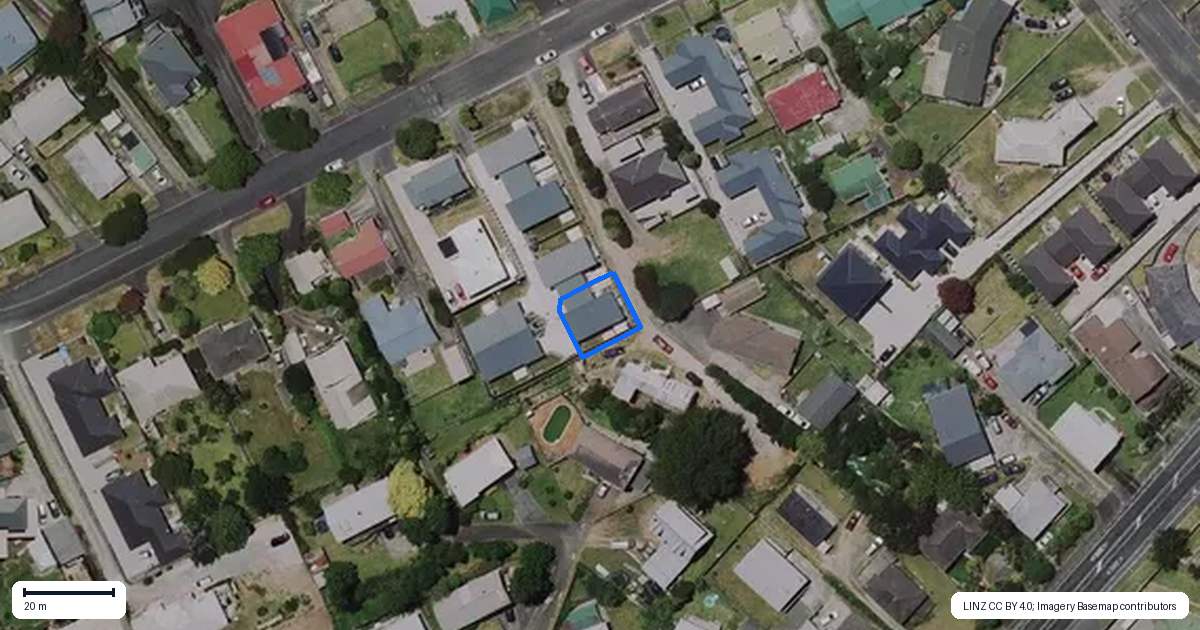 Property context map for 4/29 Gibson Road, Dinsdale, Hamilton