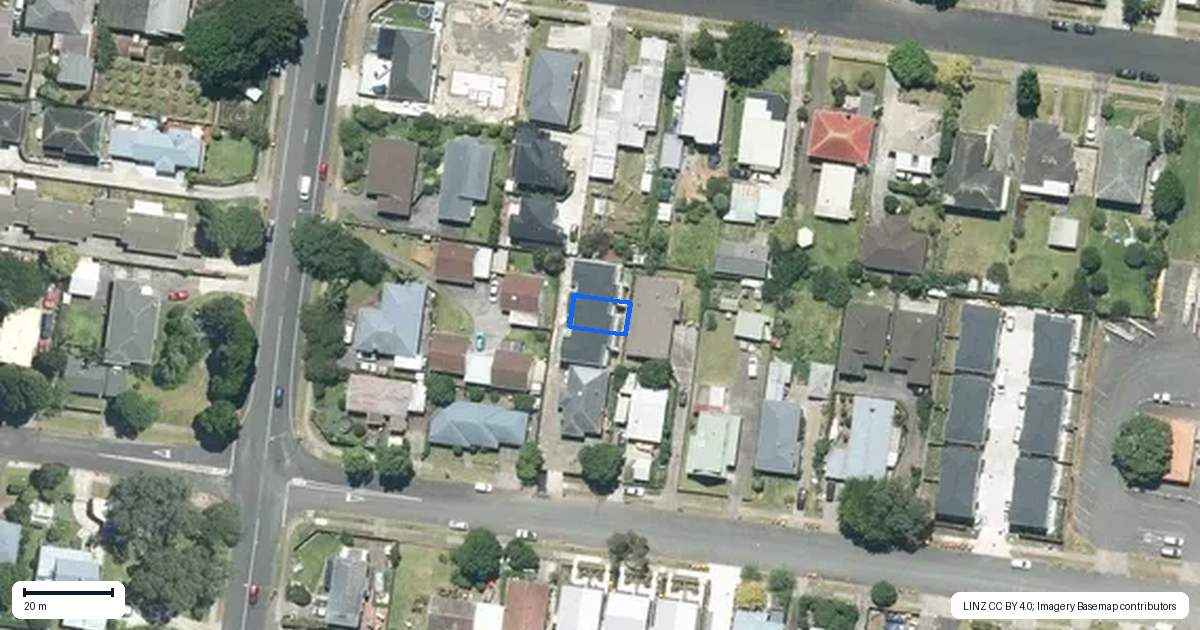 Property context map for 4B Hazards Road, Weymouth, Auckland