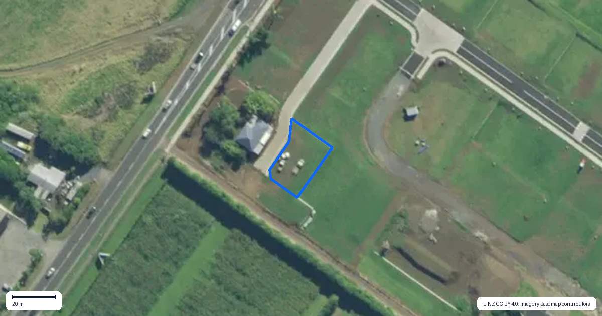 Property context map for 7 Hua Rakau Way, Kerikeri