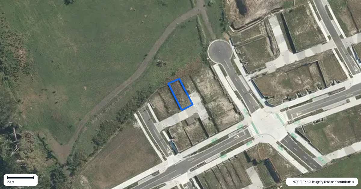 Property context map for 5B Neinei Street, Westgate, Auckland
