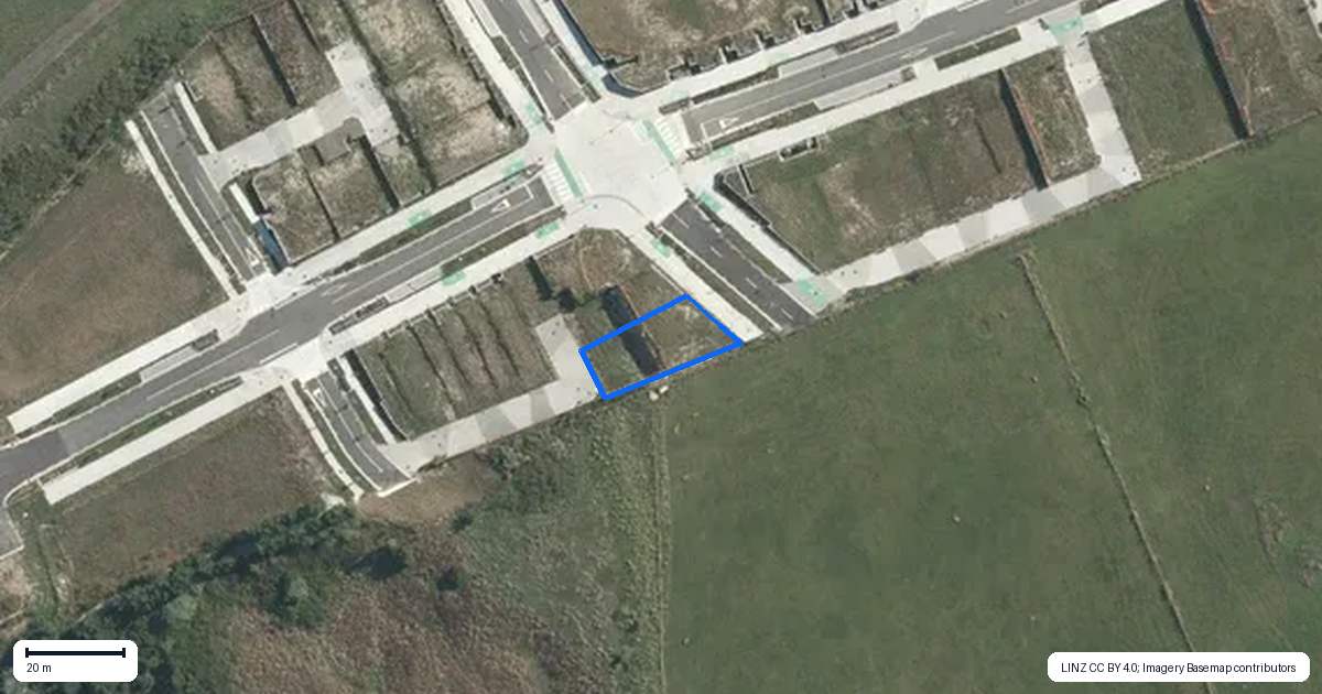 Property context map for 154 Kerepi Street, Westgate, Auckland
