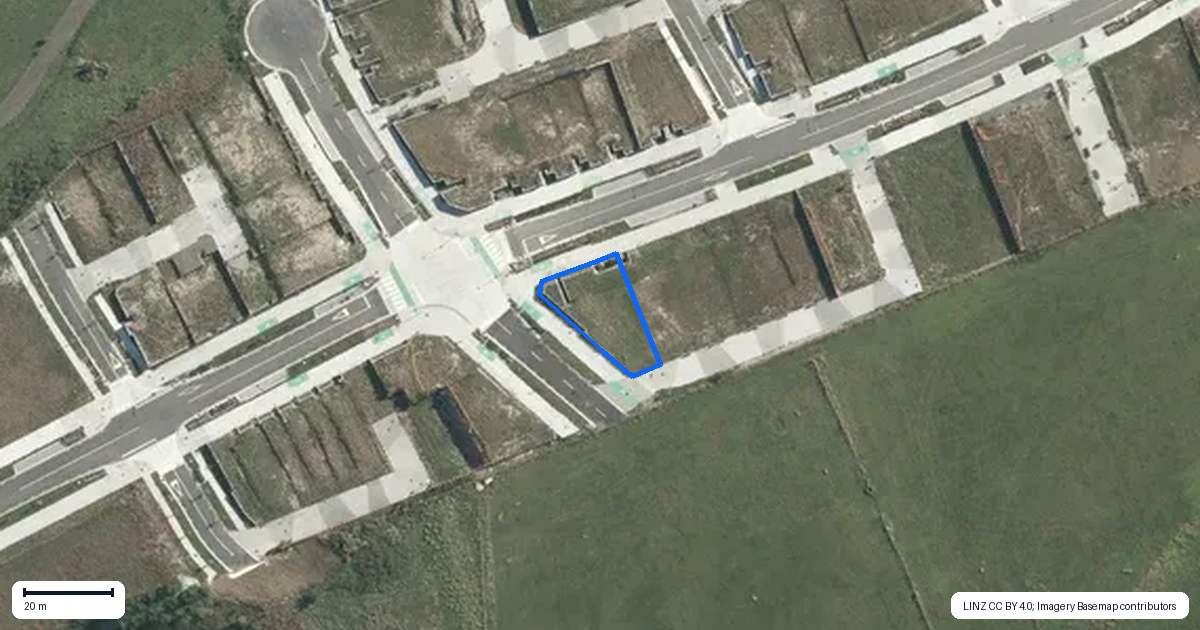 Property context map for 153 Kerepi Street, Westgate, Auckland