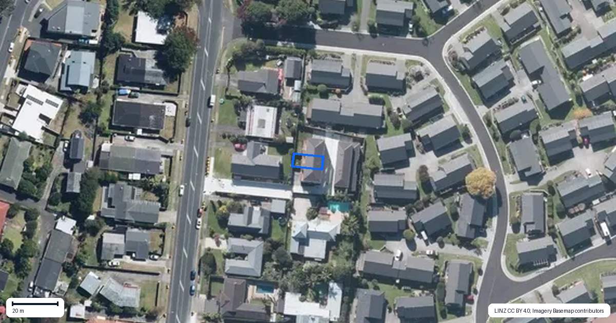 Property context map for 31B Stanniland Street, Sunnyhills, Auckland