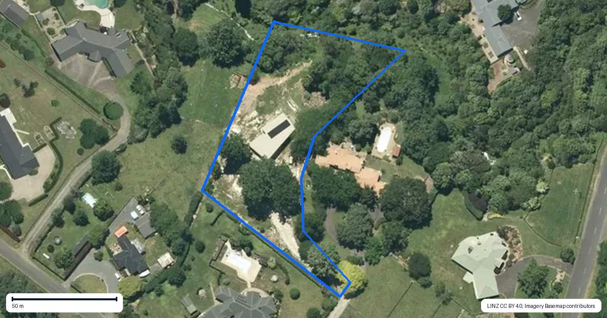 Property context map for 12A Rosebanks Drive, Tamahere, Hamilton