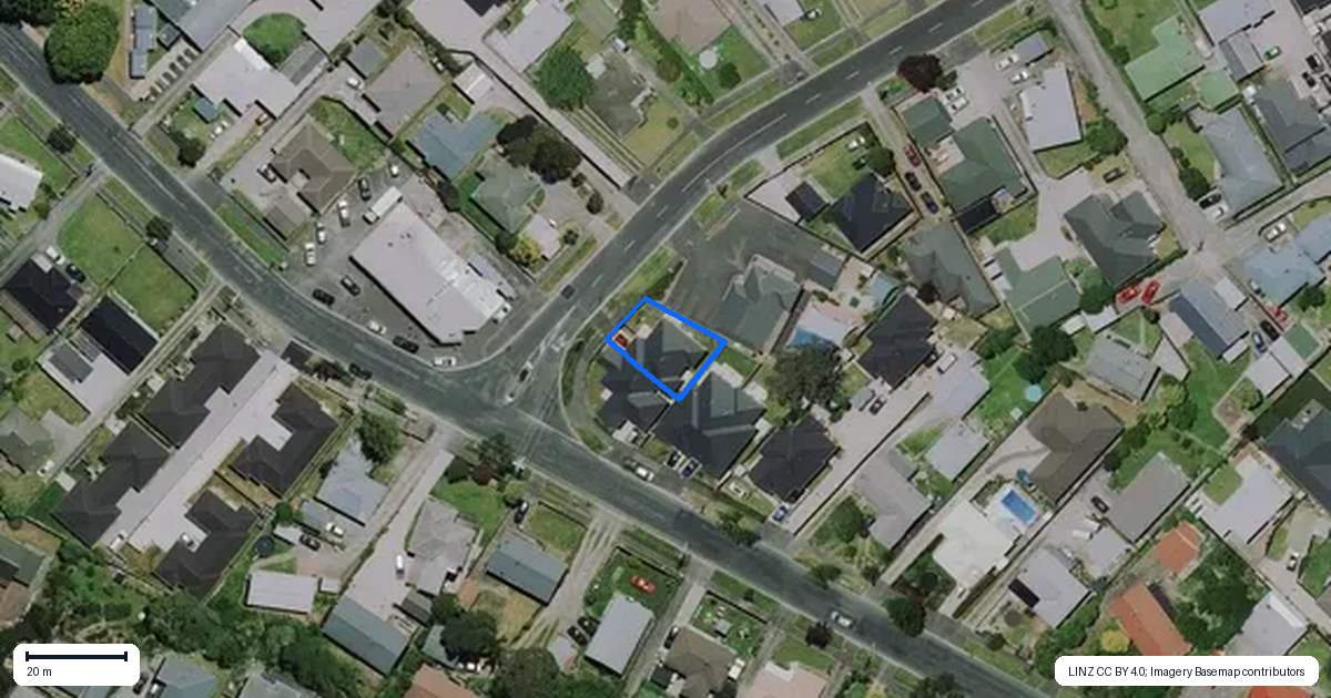 Property context map for 2 Bruce Avenue, Glenview, Hamilton