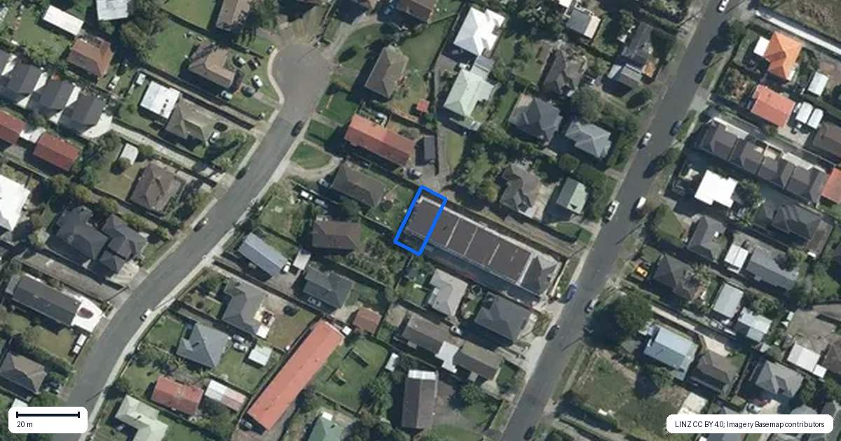Property context map for 7/75 Barrack Road, Mount Wellington, Auckland