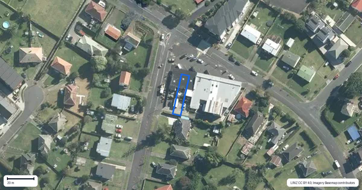 Property context map for 37 Farringdon Street, Glen Innes, Auckland