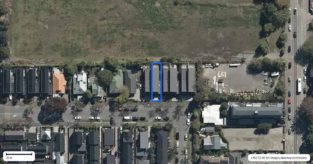 Property context map for 32A Gracefield Avenue, Christchurch Central, Christchurch