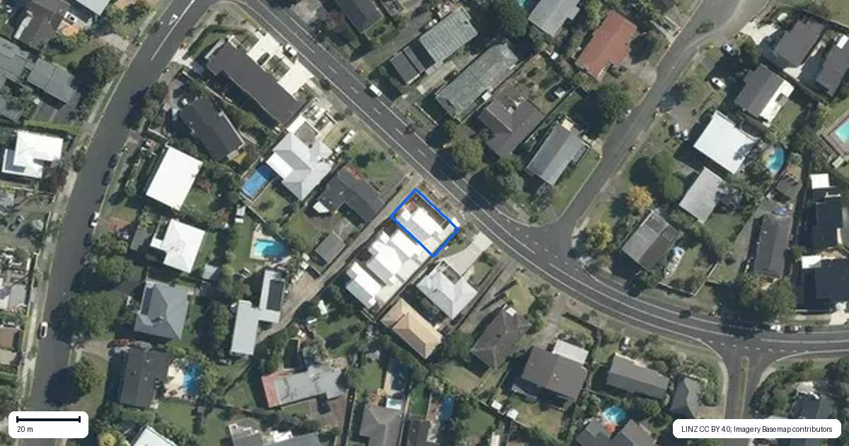 Property context map for 30A The Boulevard, Sunnyhills, Auckland