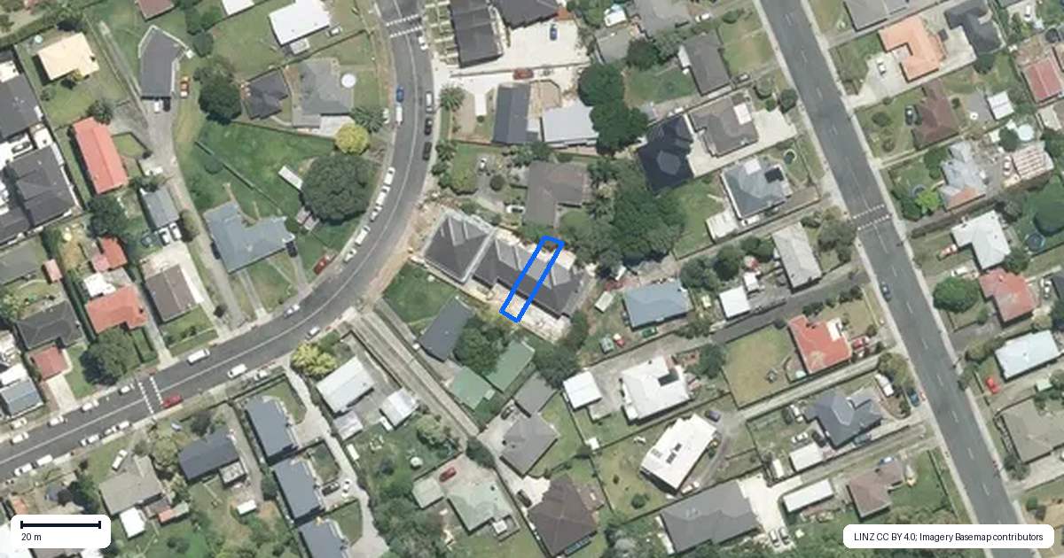 Property context map for 6/36 Kirton Crescent, Manurewa, Auckland