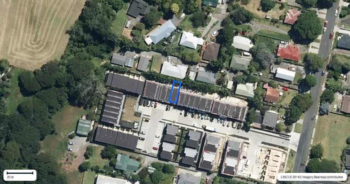 Property context map for 25 Don Oliver Lane, Glen Eden, Auckland