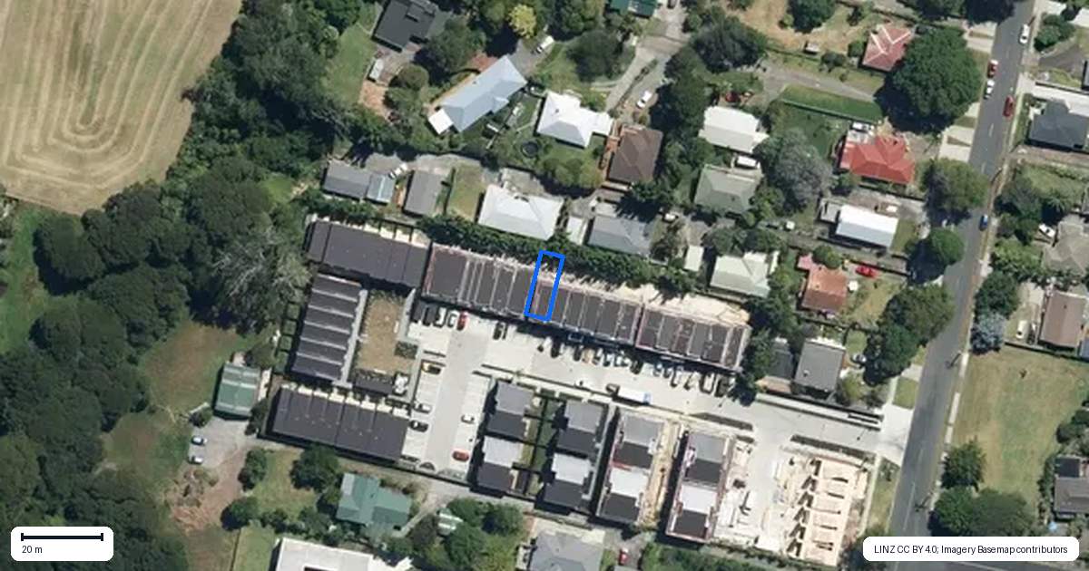 Property context map for 23 Don Oliver Lane, Glen Eden, Auckland