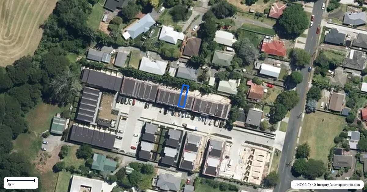 Property context map for 15 Don Oliver Lane, Glen Eden, Auckland
