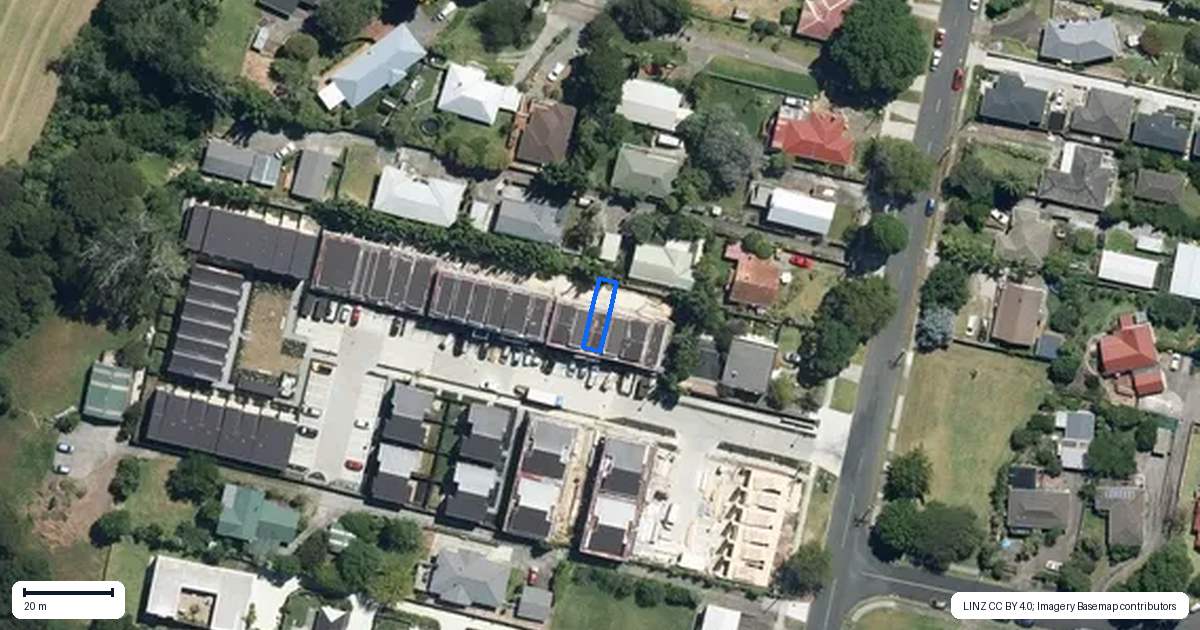 Property context map for 7 Don Oliver Lane, Glen Eden, Auckland