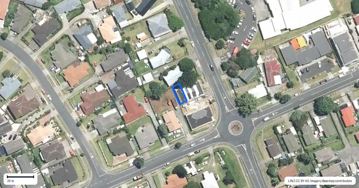 Property context map for 233D Finlayson Avenue, Clendon Park, Auckland