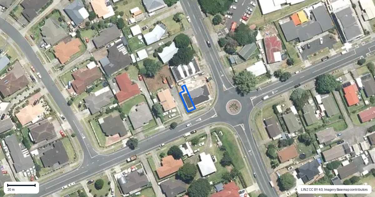Property context map for 235D Finlayson Avenue, Clendon Park, Auckland