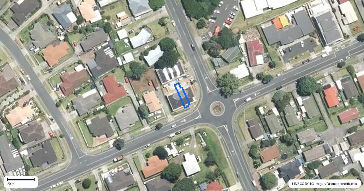 Property context map for 235B Finlayson Avenue, Clendon Park, Auckland