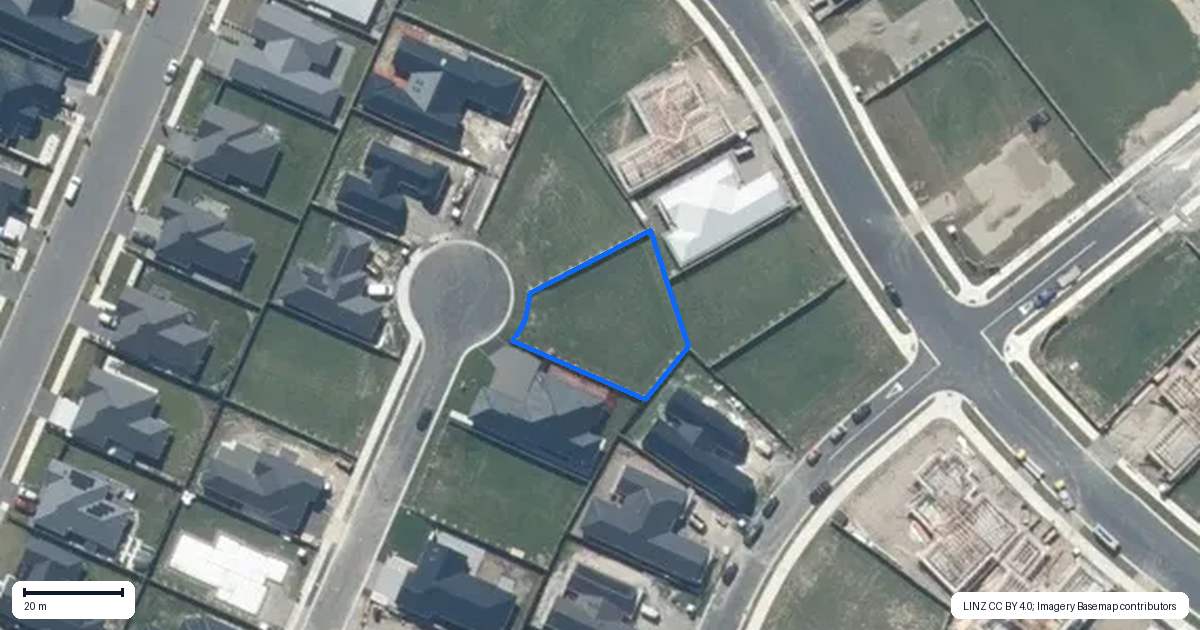 Property context map for 14 Blimit Close, Lincoln